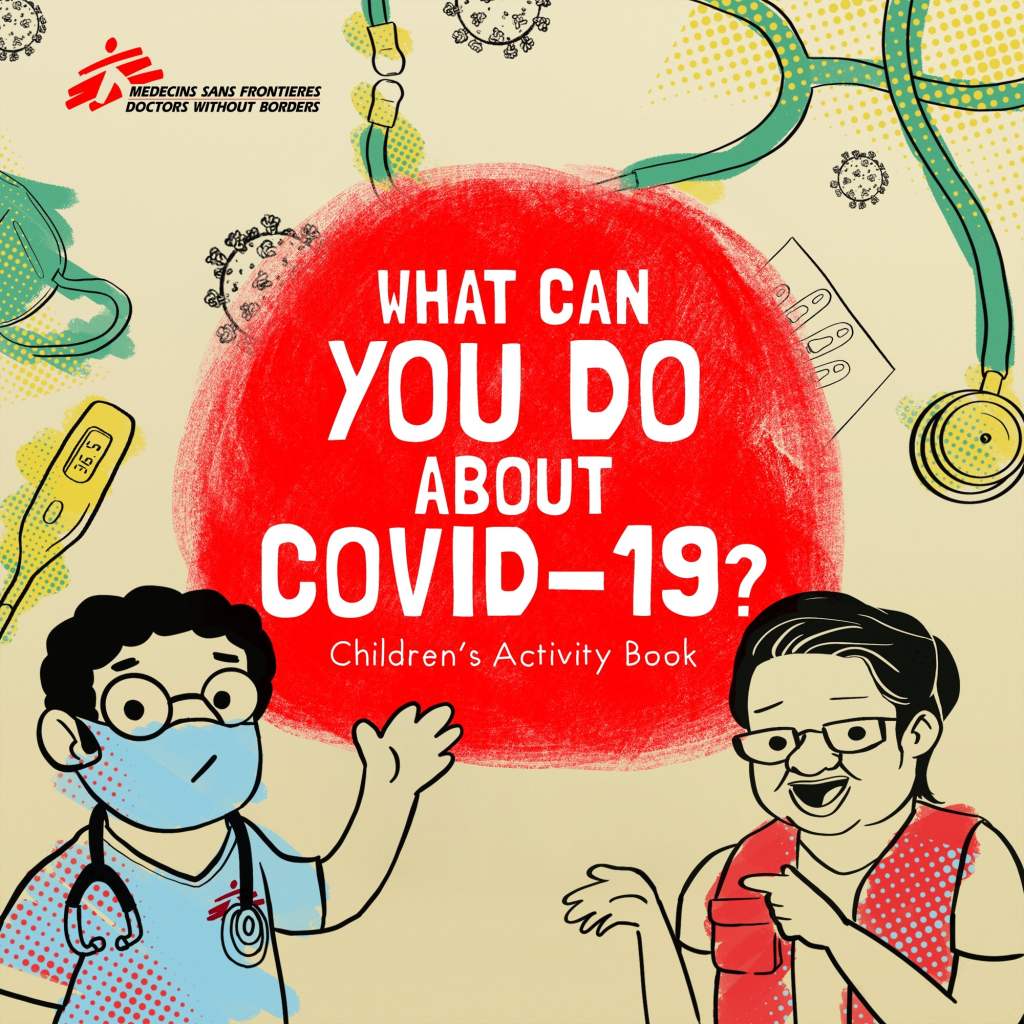 MSF children's activity book on COVID-19